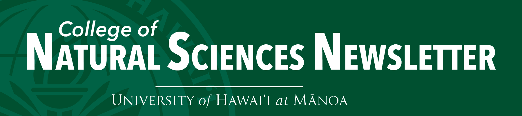 NatSci Newsletter Header